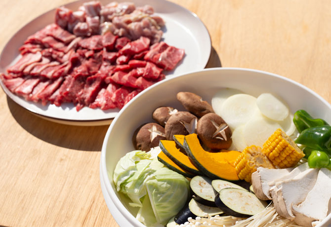 夕食